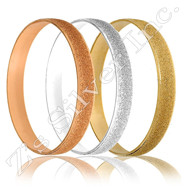 Set of 12 - 10 mm Sugar 3 Tone Bangles