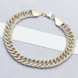 Oro Laminado Basic Bracelet, Gold Filled Style Polished, Golden Finish