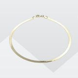 Oro Laminado Basic Anklet, Gold Filled Style Polished, Golden Finish