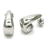 Rhodium Gold Filled Small Hoop, Polished, Rhodium Finish