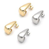 Rhodium Gold Filled Small Hoop, Polished, Rhodium Finish