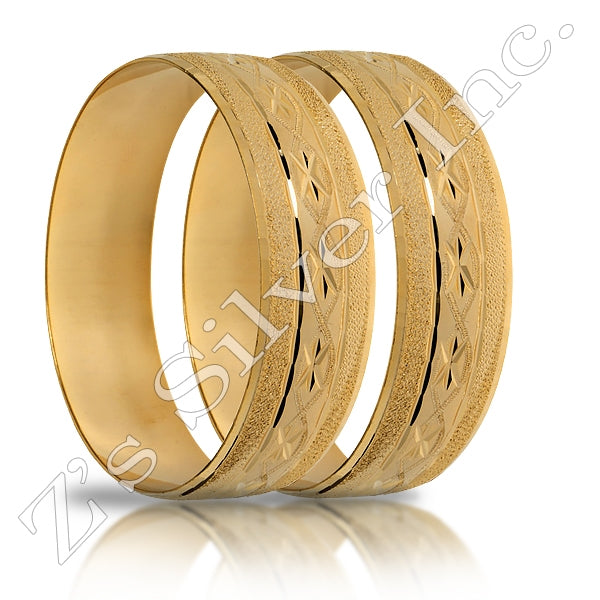 『Arizona bangle 銀金』 Bangle Bracelets – Z's Silver inc